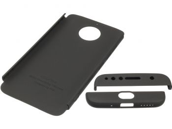 Black GKK 360 case for Motorola Moto G5S Plus,XT1803